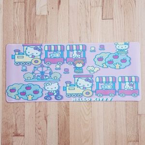 Hello Kitty Train Mouse Pad